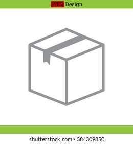 box vector icon