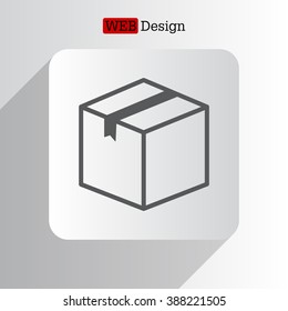 box vector icon