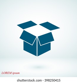 box vector icon