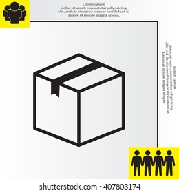 box vector icon