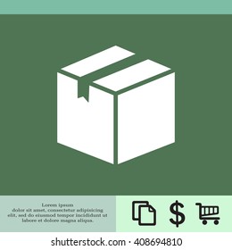 Box vector icon
