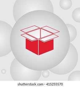 Box vector icon 