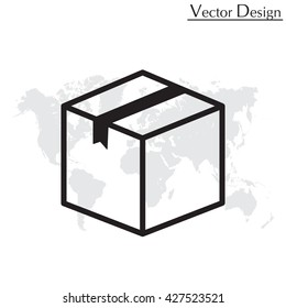 box vector icon