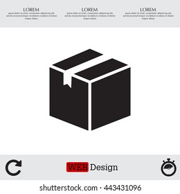 Box vector icon