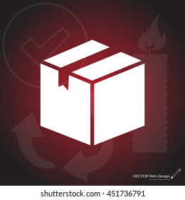 Box vector icon