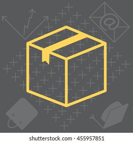 box vector icon