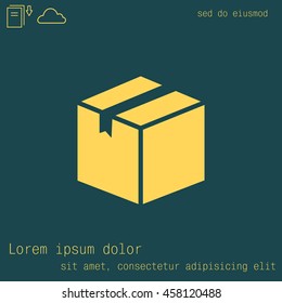 Box vector icon