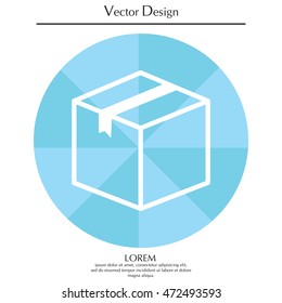 box vector icon