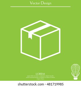 box vector icon