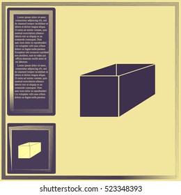 Box vector icon