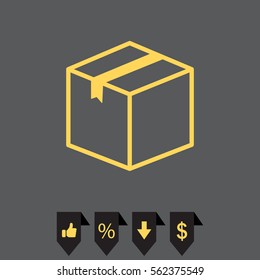 box vector icon
