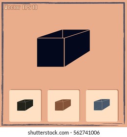 Box vector icon