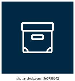 Box vector icon
