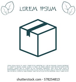 box vector icon