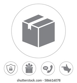 Box vector icon