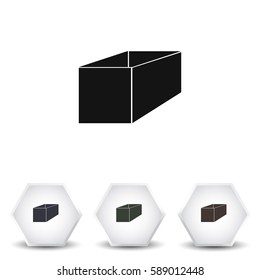 Box vector icon