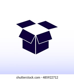 box vector icon, vector best flat icon, EPS