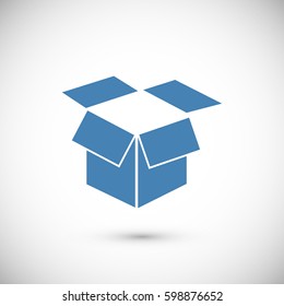 box vector icon, vector best flat icon, EPS