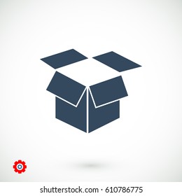 box vector icon, vector best flat icon, EPS