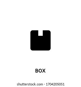icono de vector de cuadro. signo negro en fondo blanco. icono de cuadro para web y aplicación