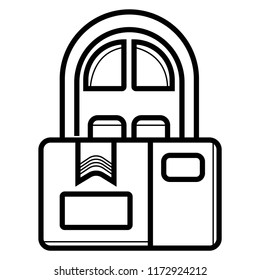box vector icon. vector illustration