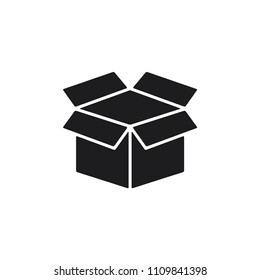 box vector icon in trendy flat style 