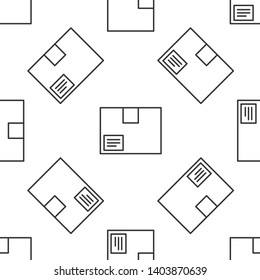  Box vector icon for your web. Delivery symbol