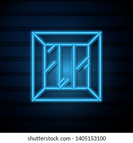 # Box vector icon for your web. Delivery symbol