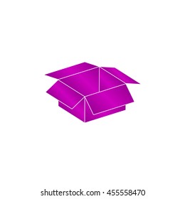 box vector illustration. Flat design style eps 10