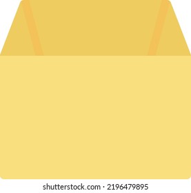 Box-Vektorgrafik auf transparentem Hintergrund. Hochwertige Symbole. Zeilenfarbige Vektorsymbole für Konzept und Grafikdesign. 
