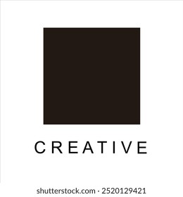 Box vector logo design creative