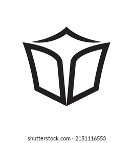 Box Vector, Sign and Symbol, EPS 10 vector