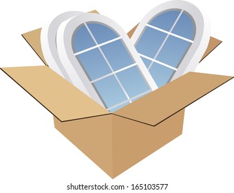 box with windows