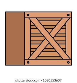box wooden delivery service