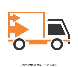 Boxcar Transportation Vehicle Ride Drive Image Vector Icon