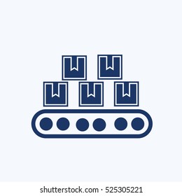Box,cargo icon,clean vector