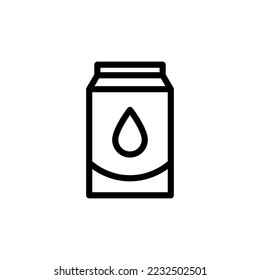 Boxed milk icon. Health drink symbol. Milk box icon design Suitable for website, mobile app and freelance needs. isolated icon illustration