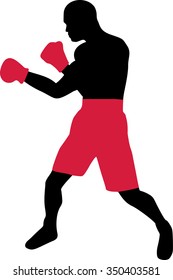 Boxer Boxing Silhouette
