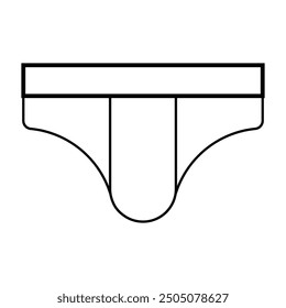 Boxer briefs icon illustration element design
