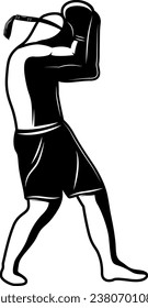 boxer defense position vector file
