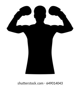 Boxer icon .
