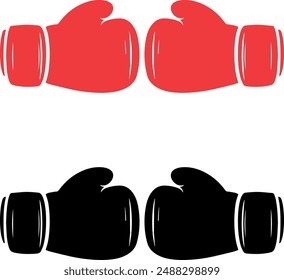 boxer logo design vector boxer glove icon