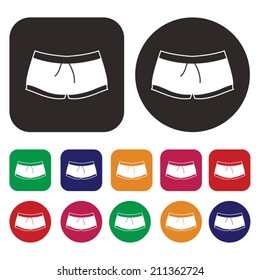 boxer pant icon