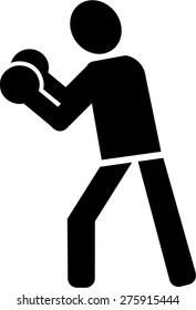 Boxer Pictogram