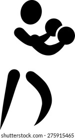Boxer Pictogram  Boxing
