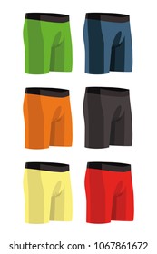 boxer shorts different color set