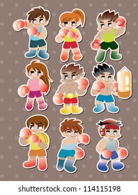 boxer stickers