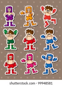 boxer stickers