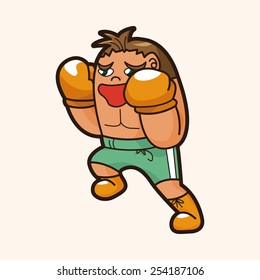 boxer theme elements