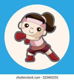 boxer theme elements
